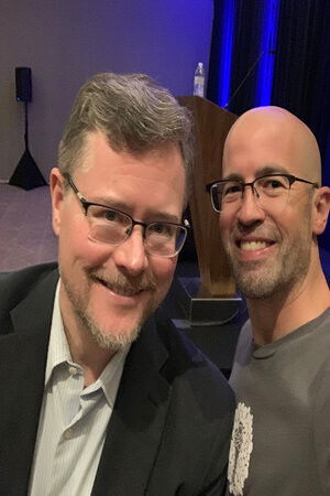 Jon Lance Bacon backdrop