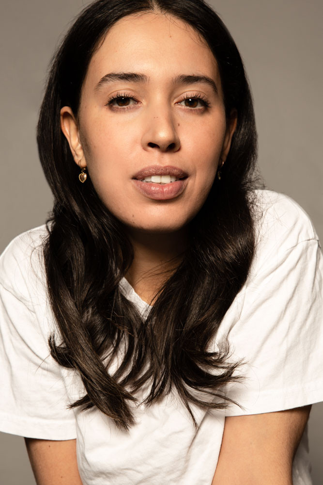 Asma El Mouden backdrop