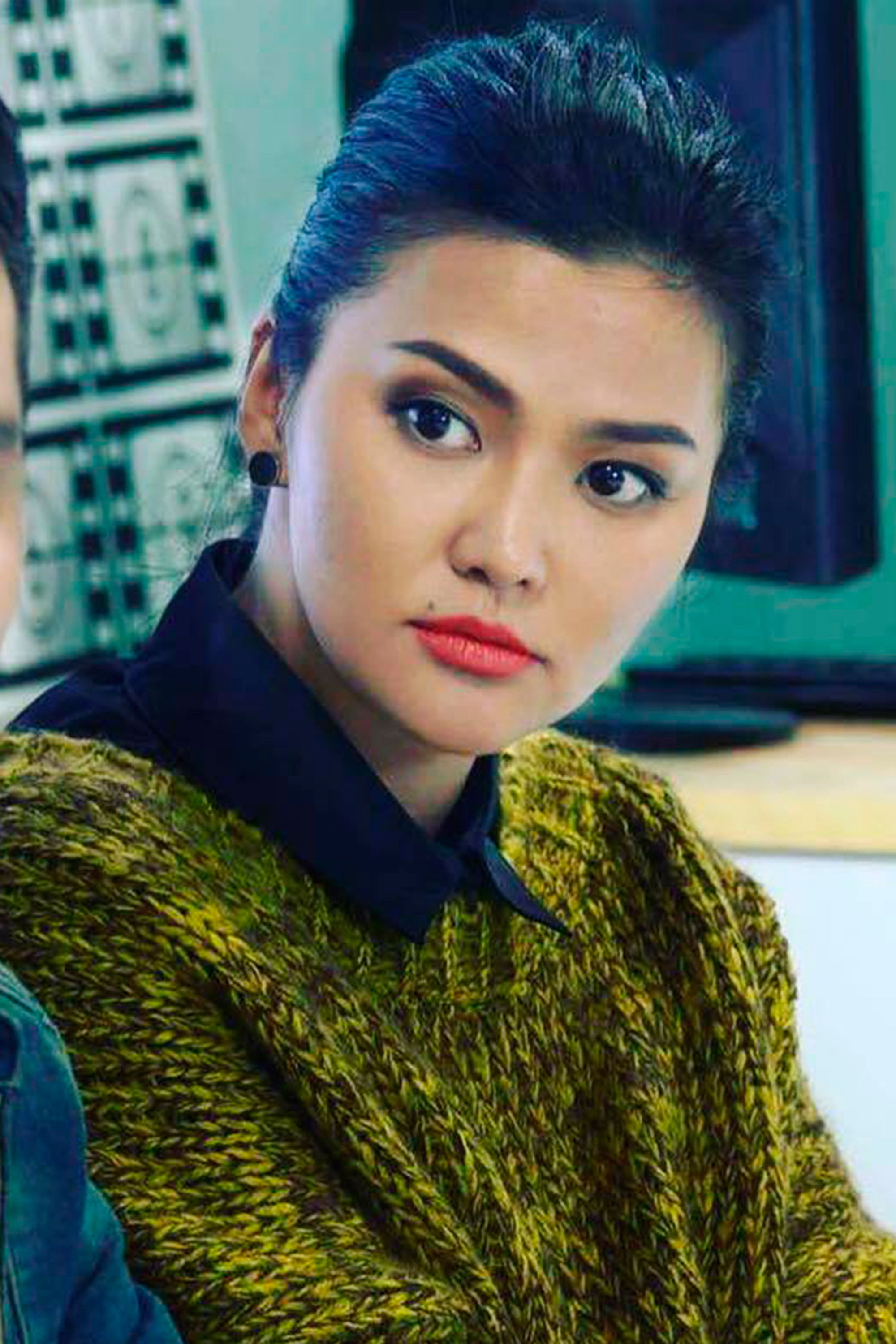 Khulan Batjargal backdrop