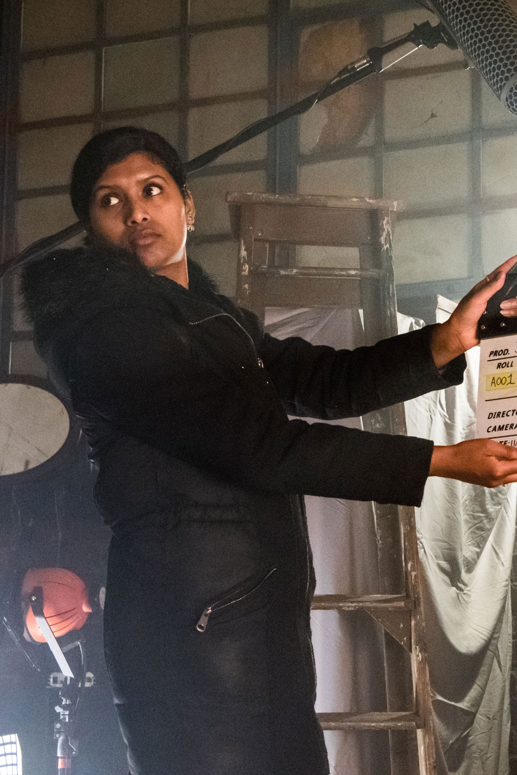 Nirusha Wijayamohan backdrop