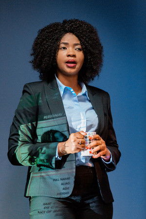 Rose Ndauka backdrop