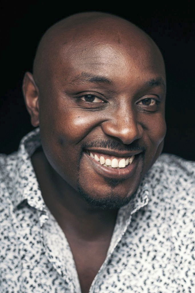 Clovis Kasanda backdrop