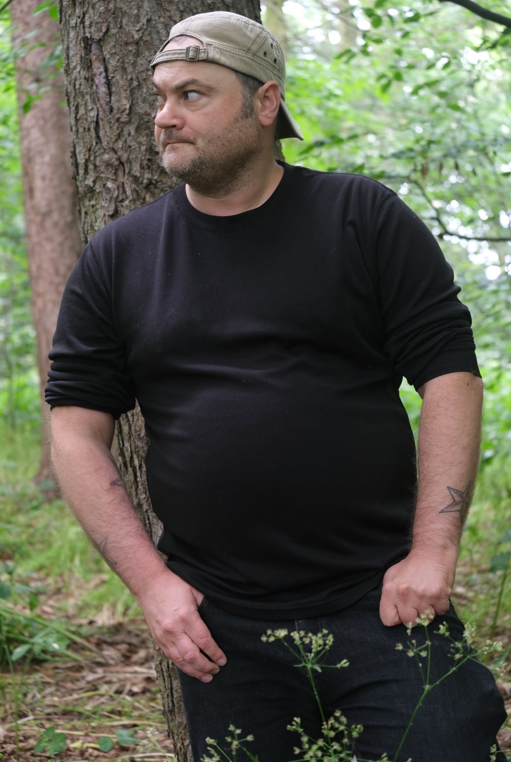 John H Shelton backdrop