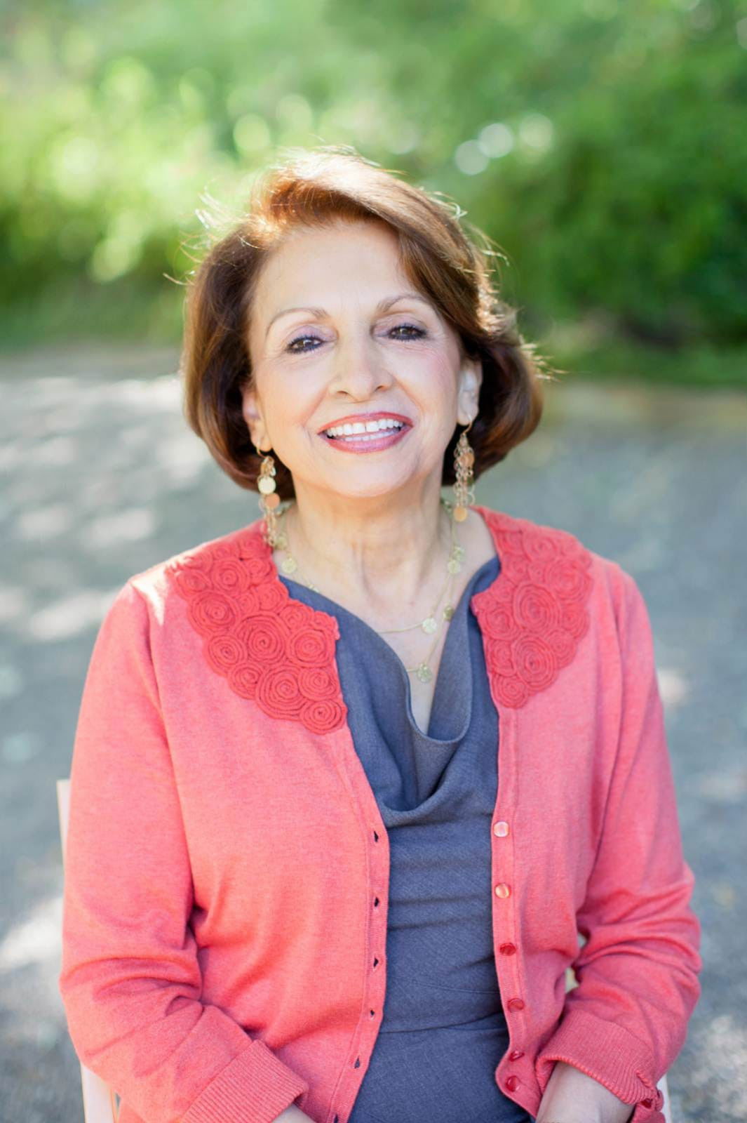 Farzaneh Milani backdrop