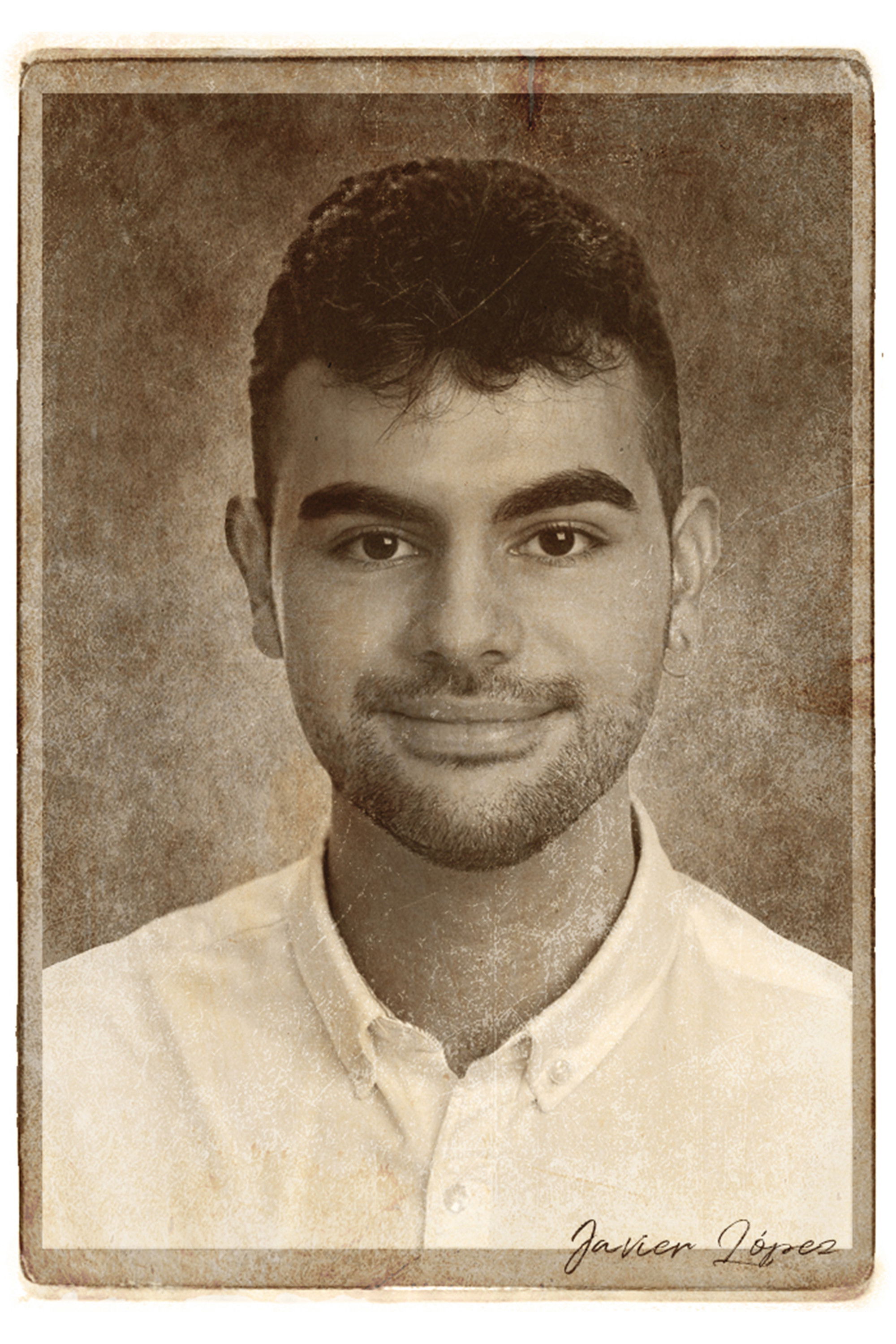 Javier López backdrop