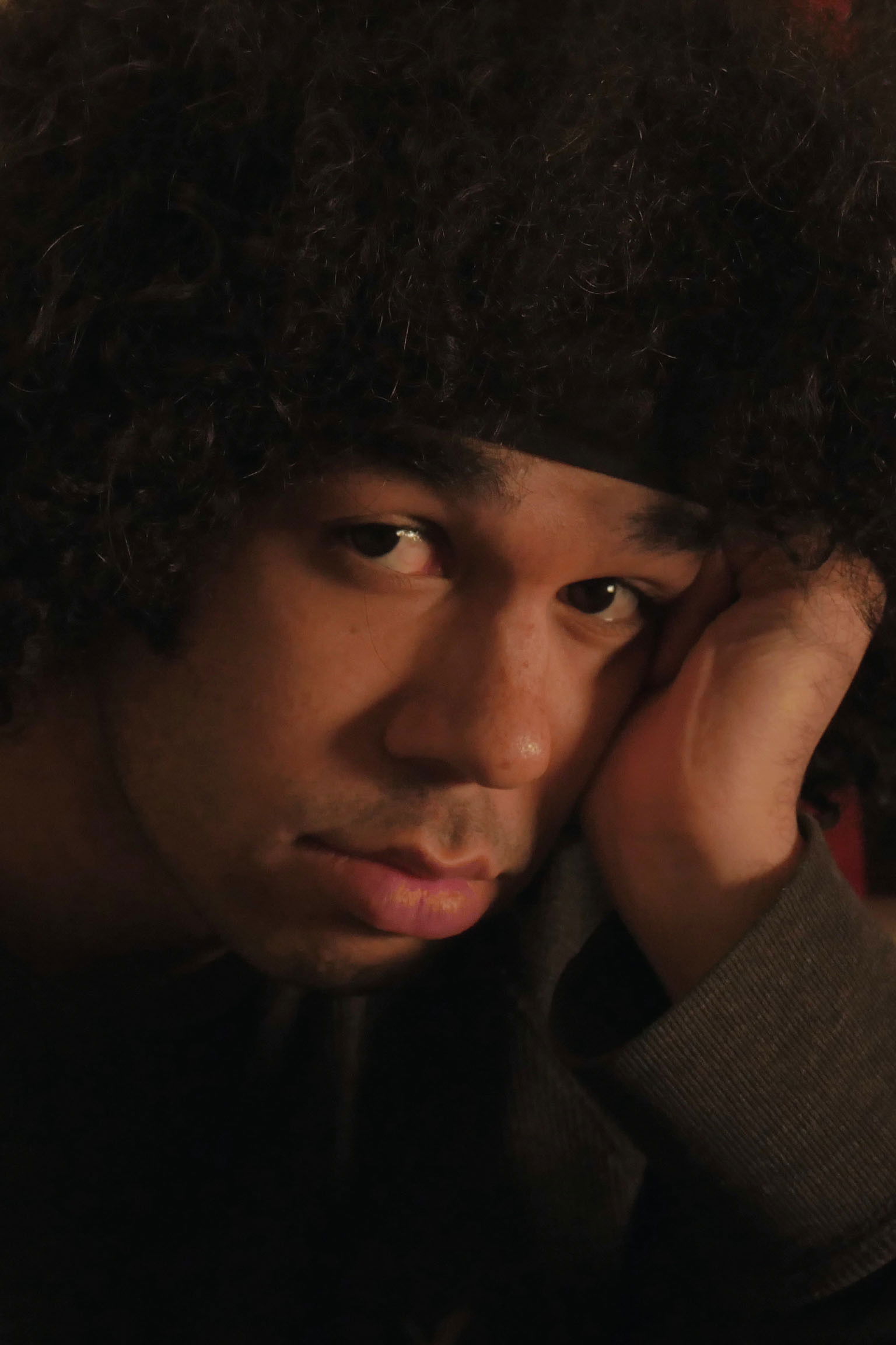 Miles Strong-Austin backdrop