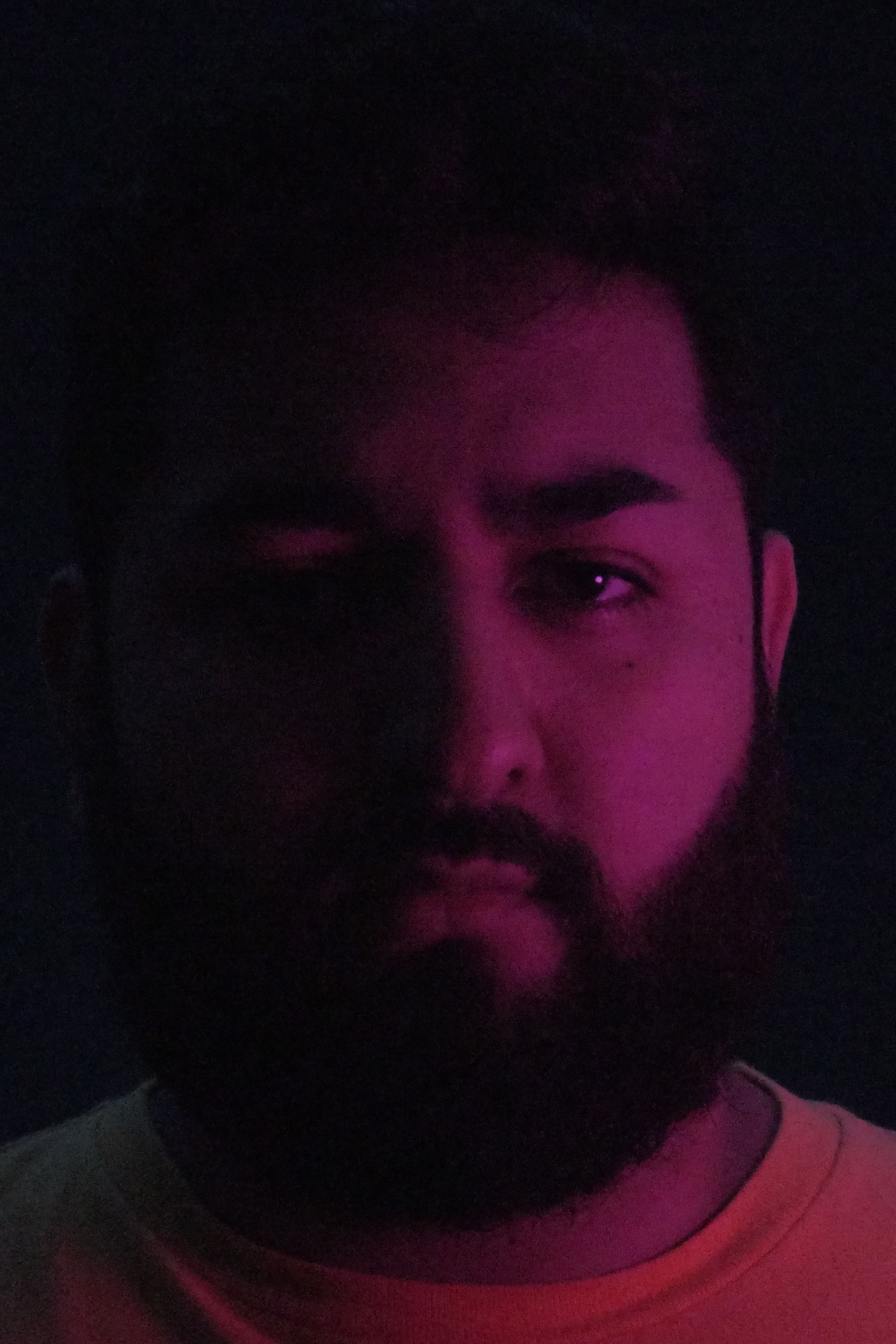 Victor Flores backdrop