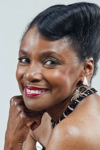 Ursuline Kairson backdrop