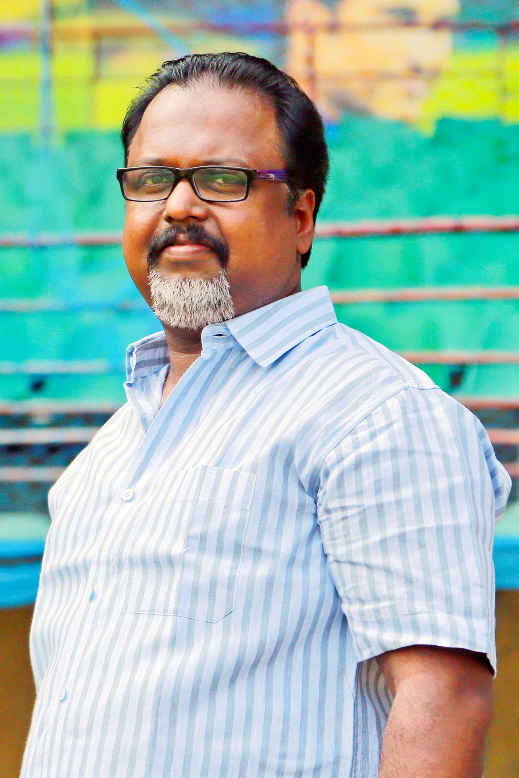 Shaiju Damodaran backdrop