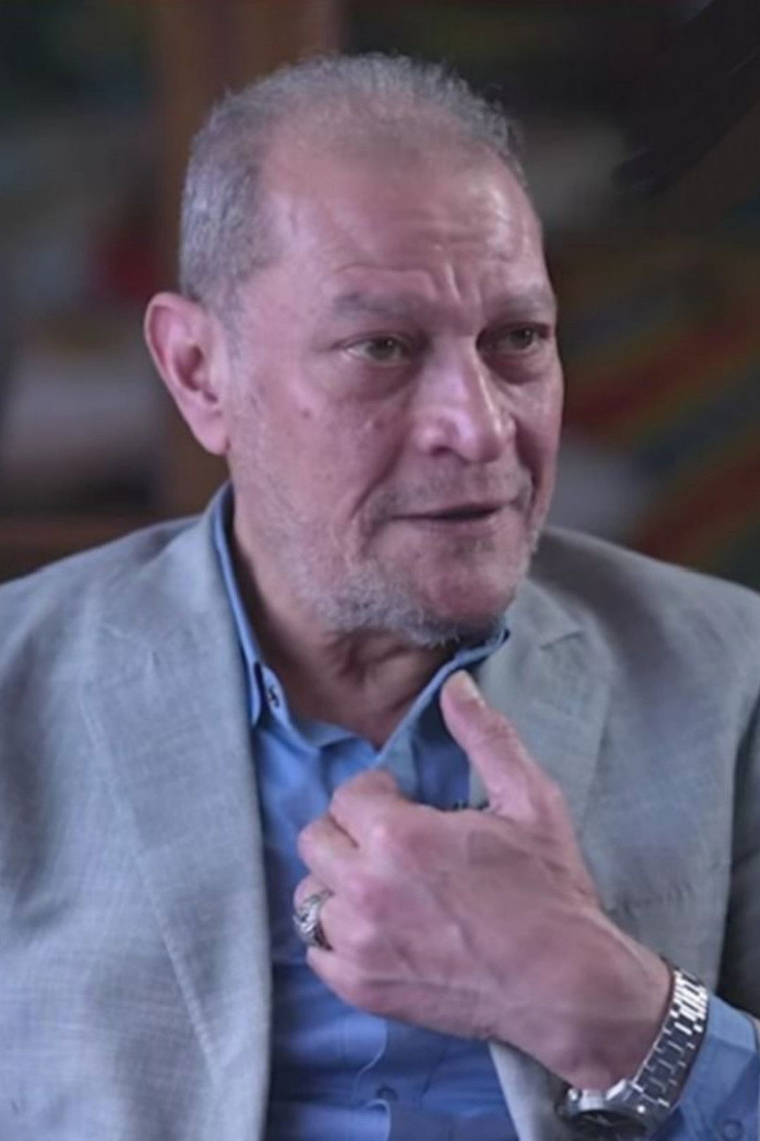 Hamdi Heikal backdrop