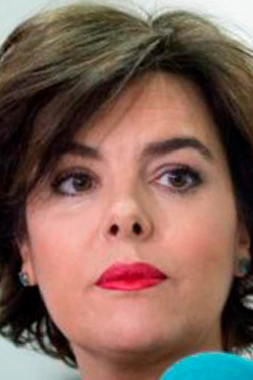 Soraya Sáenz de Santamaria backdrop