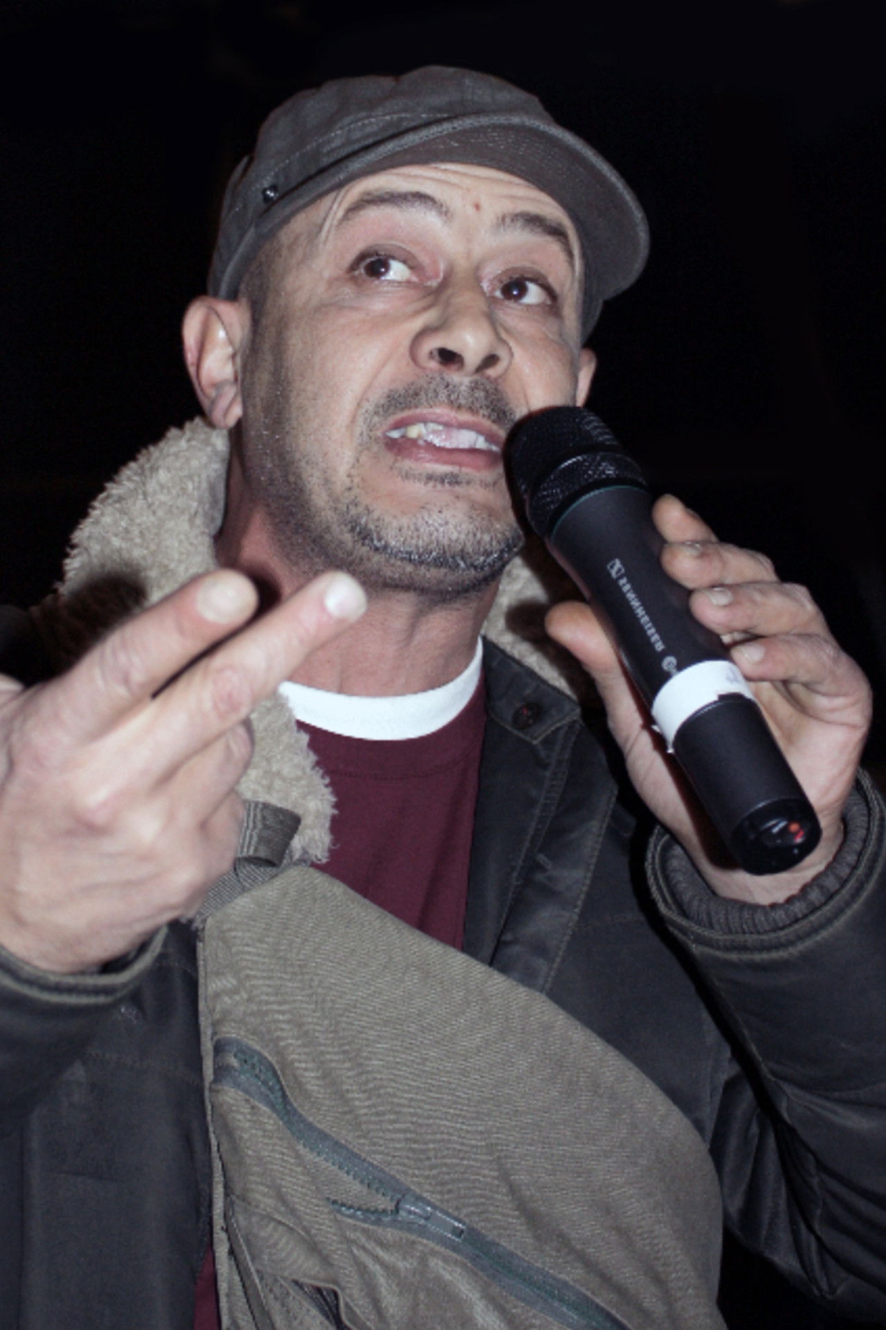 Djamel Kelfaoui backdrop