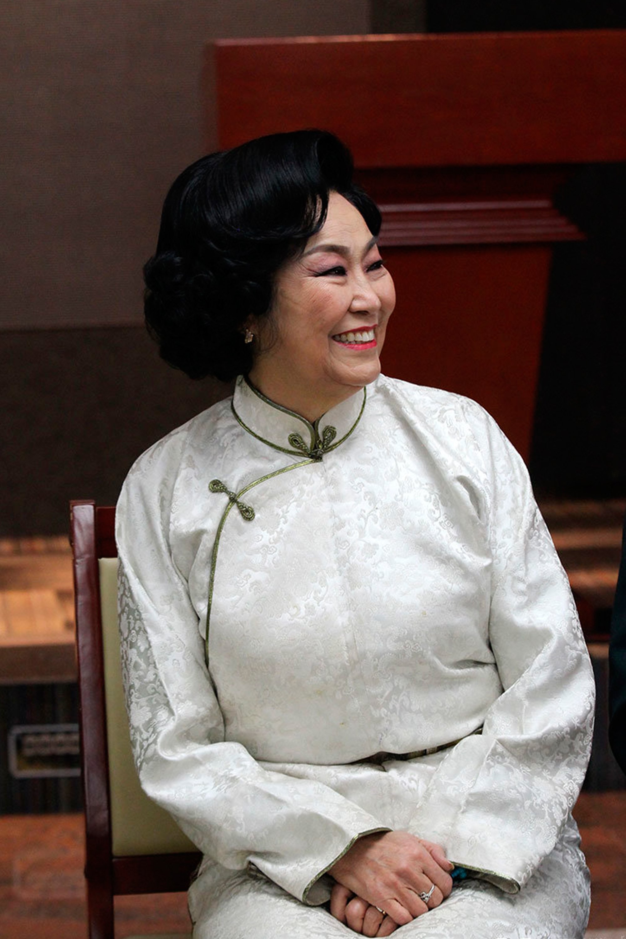 Suvd Namsrai backdrop