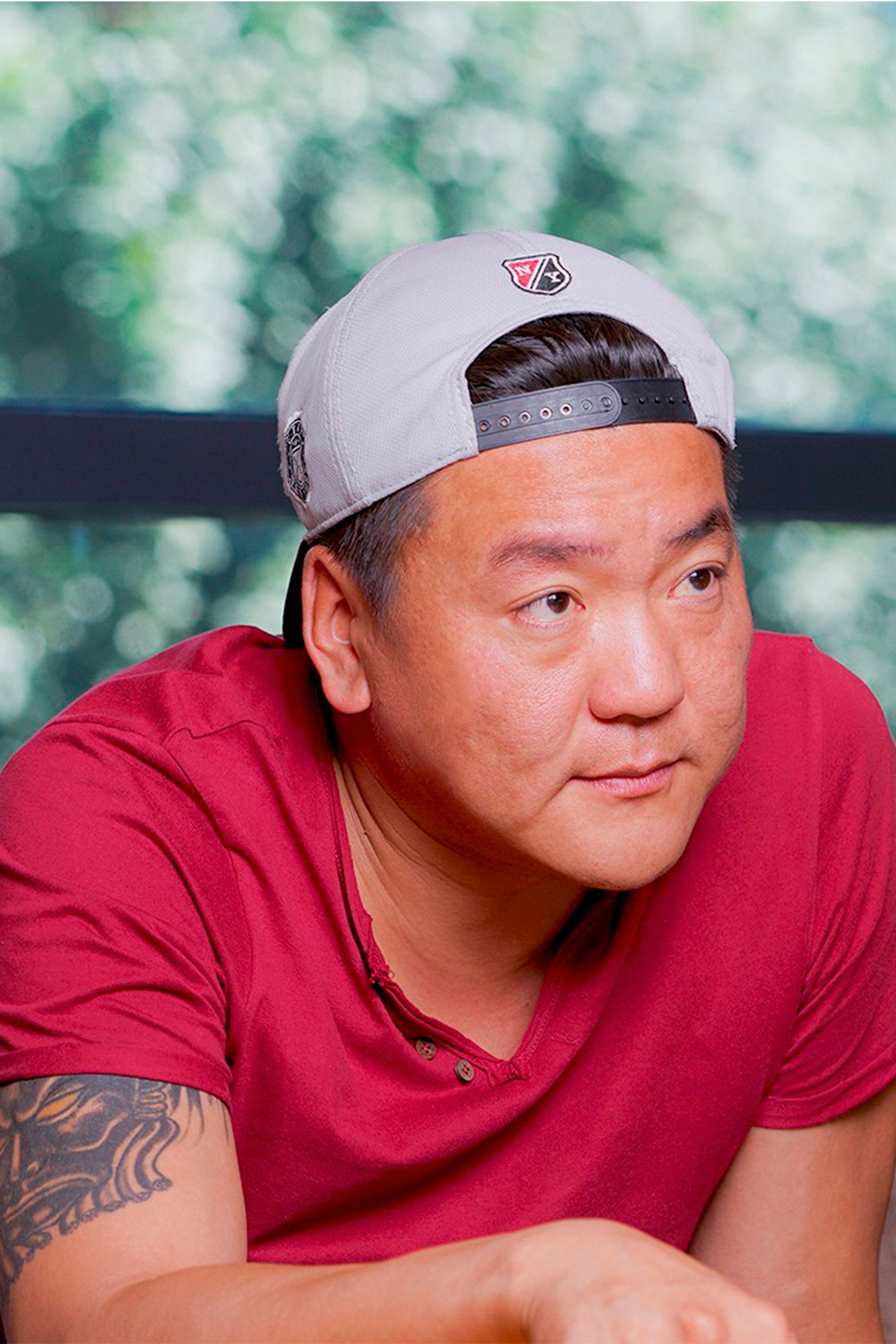 Erkhembayar Ganbold backdrop