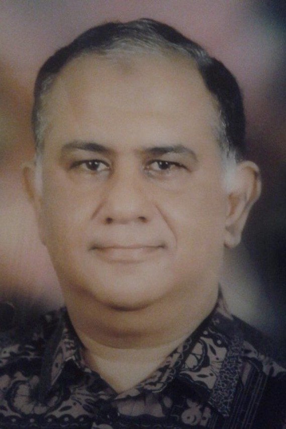 Mohamed Khalil El Zahar backdrop