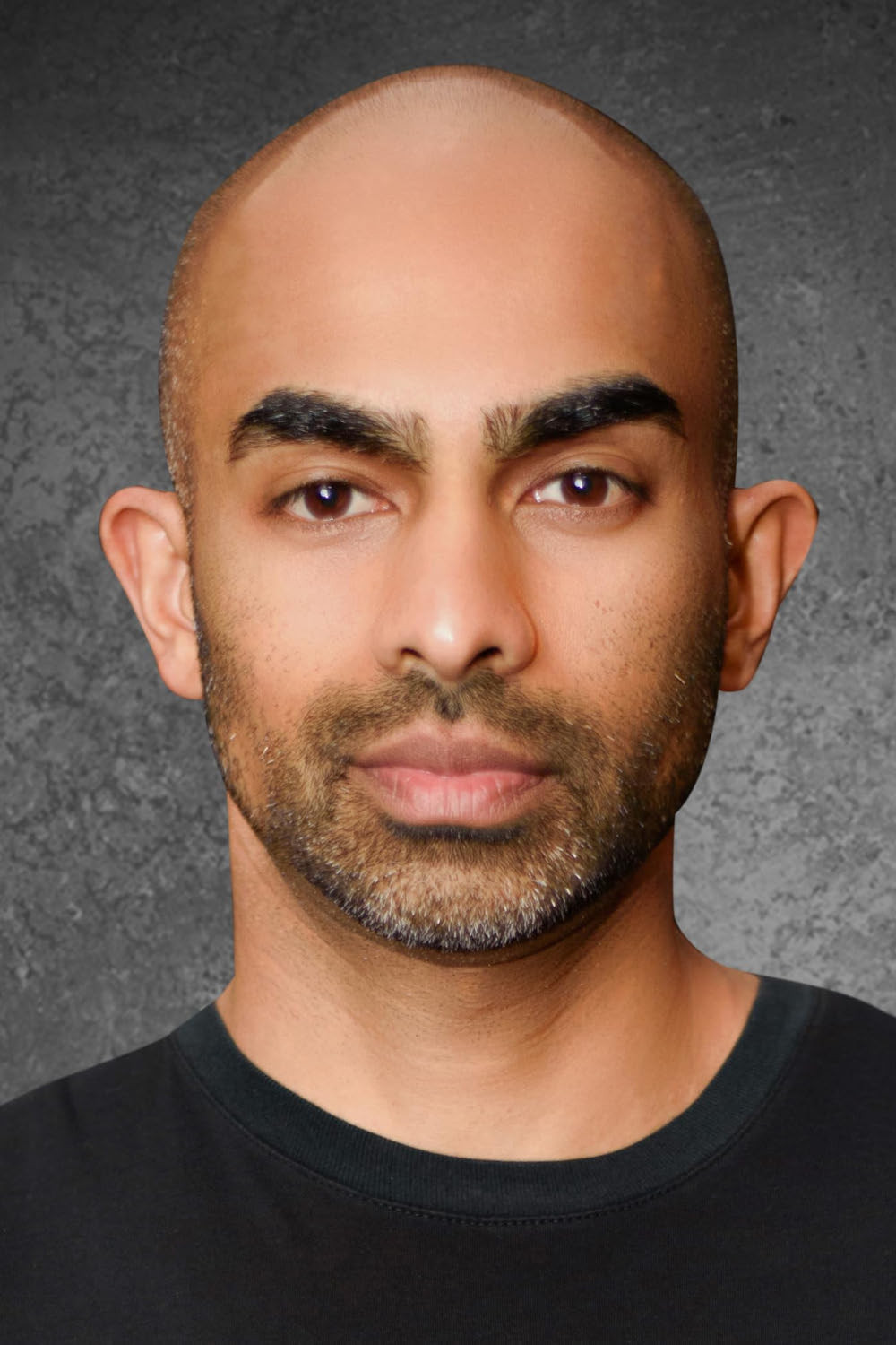 Kamran R. Khan backdrop