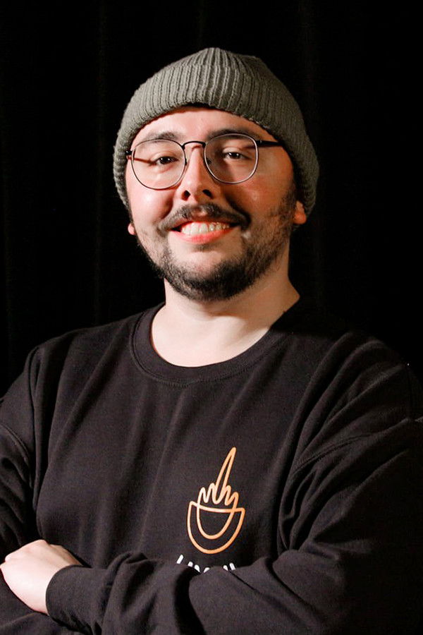 Félix Caron backdrop