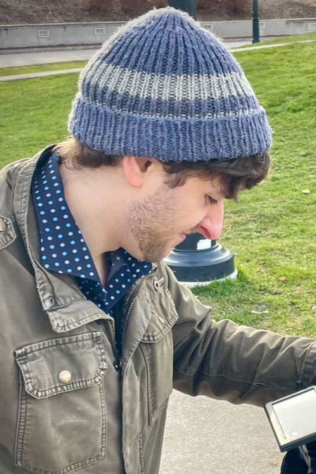 James Newhook backdrop