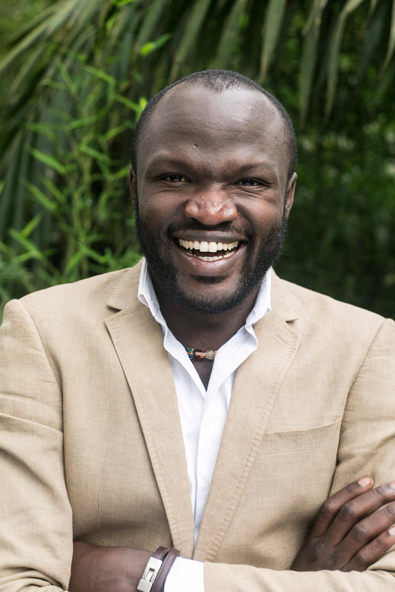 Moses Bwayo backdrop