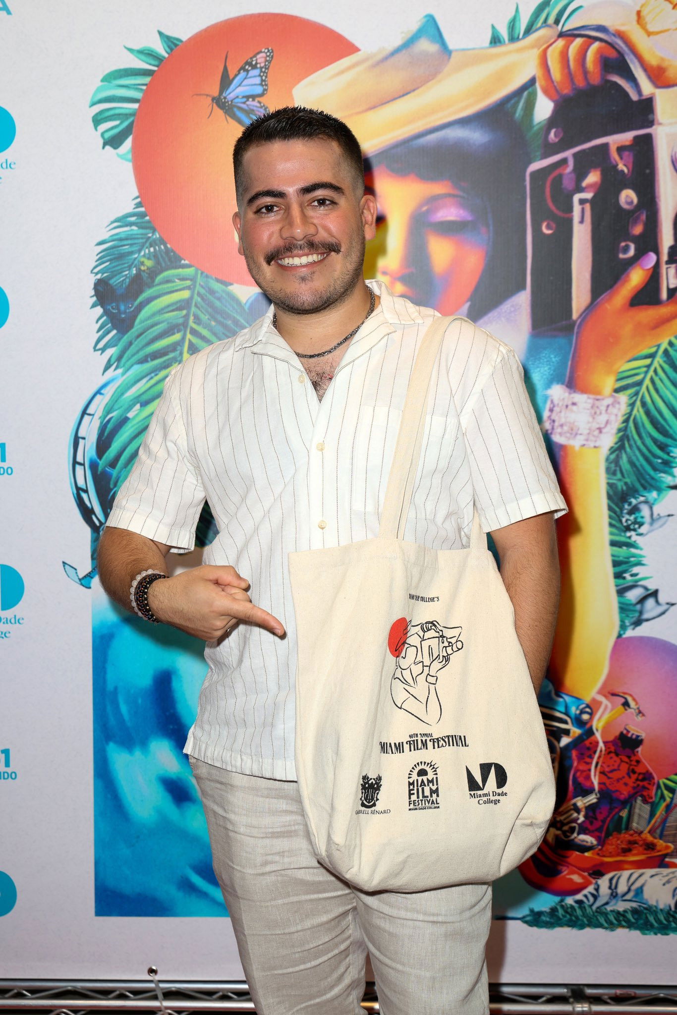 Samuel Vargas backdrop