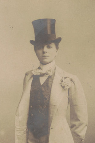 Vesta Tilley backdrop