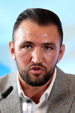 Hughie Fury backdrop
