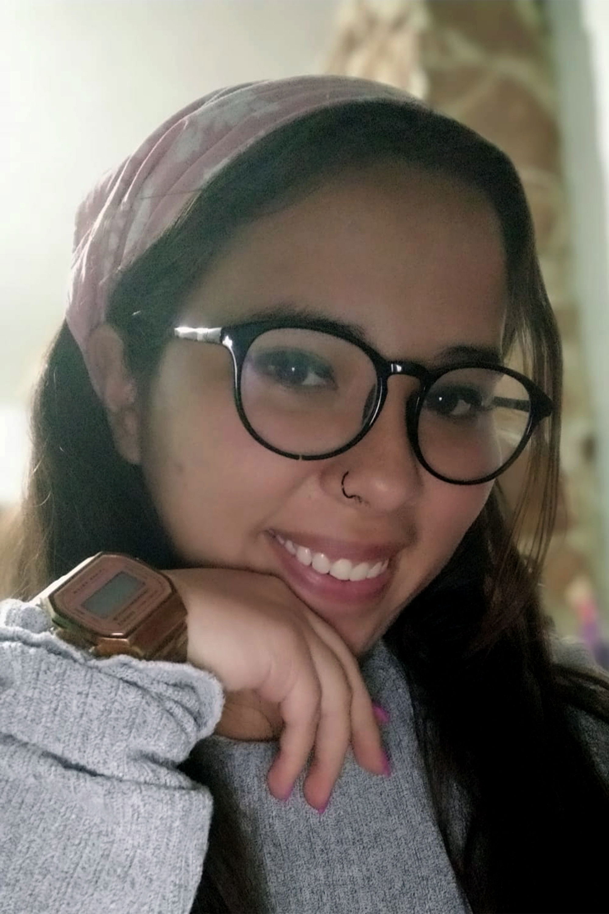 Gabriela Chávez backdrop