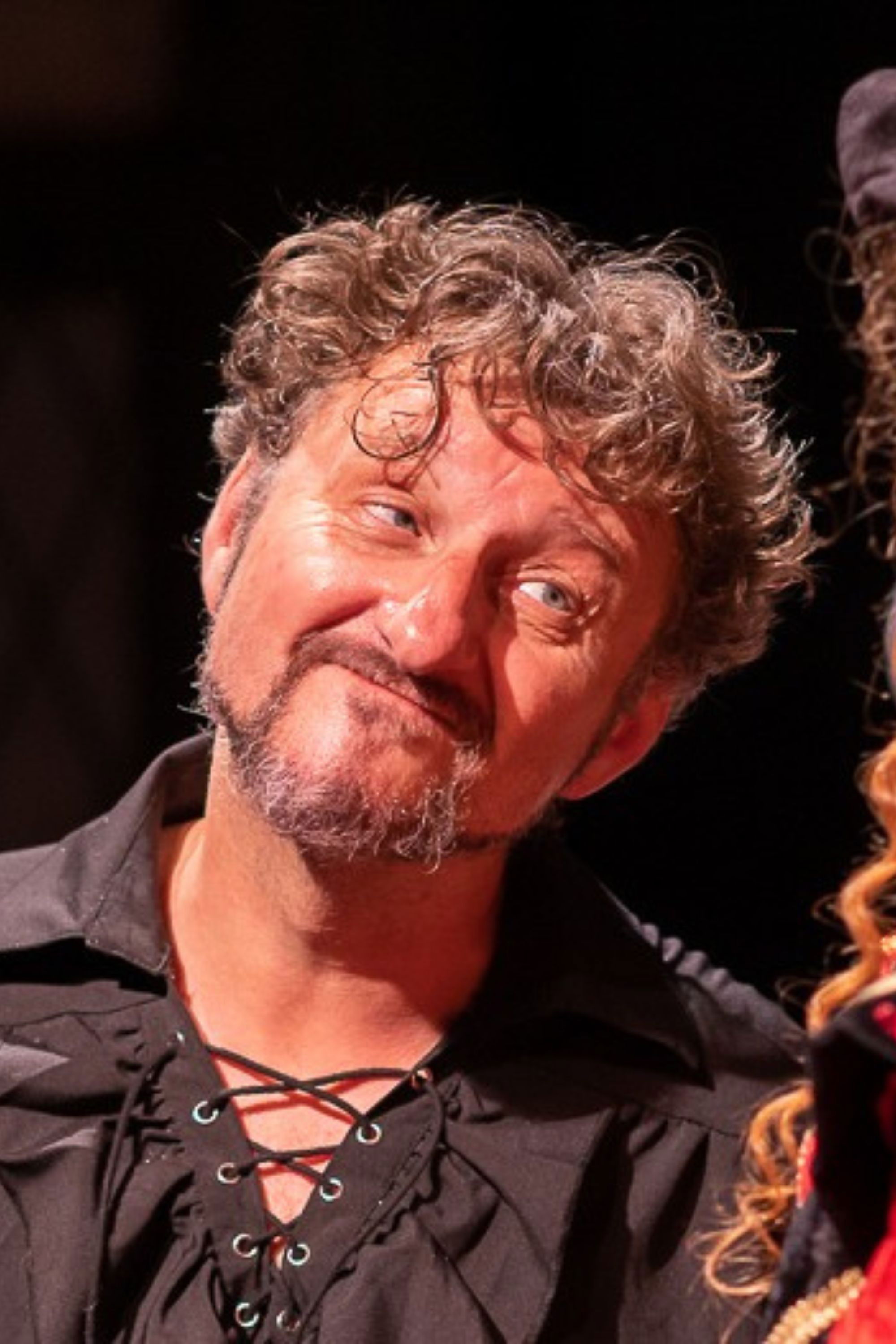 David Warren backdrop