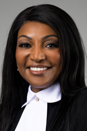 Elfriede Duclervil backdrop