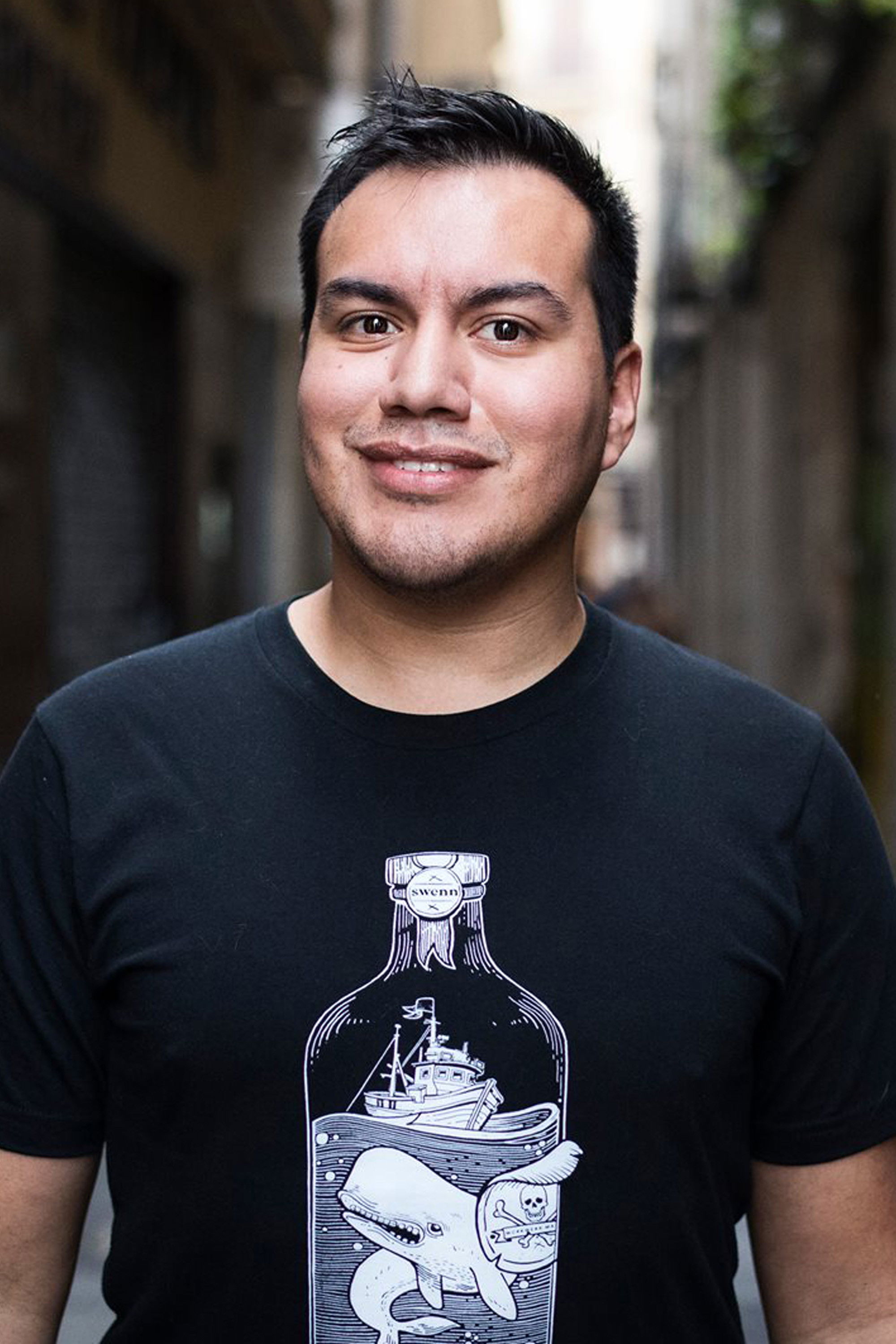 Luis Dion-Dussault backdrop