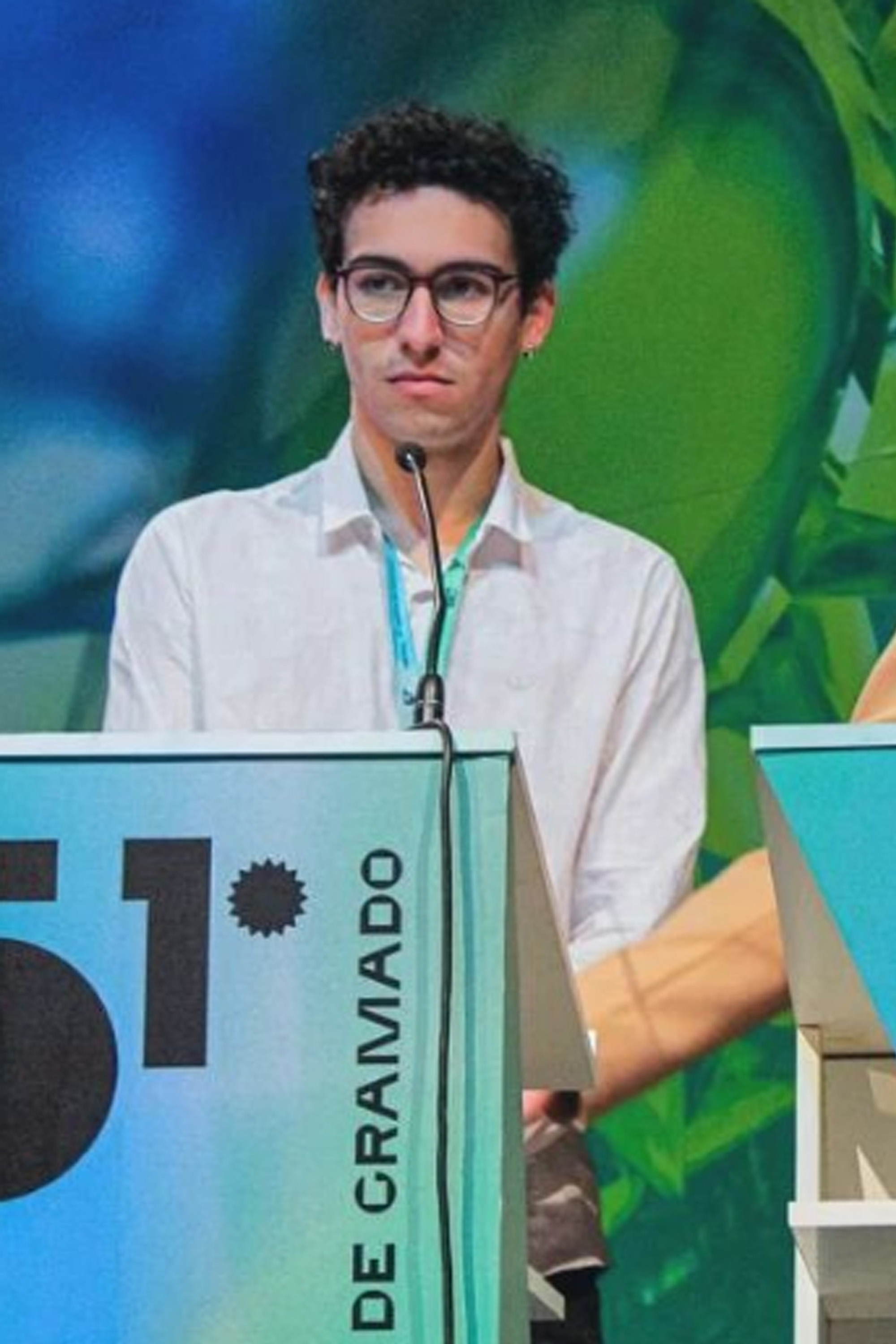 Pedro Bournoukian backdrop