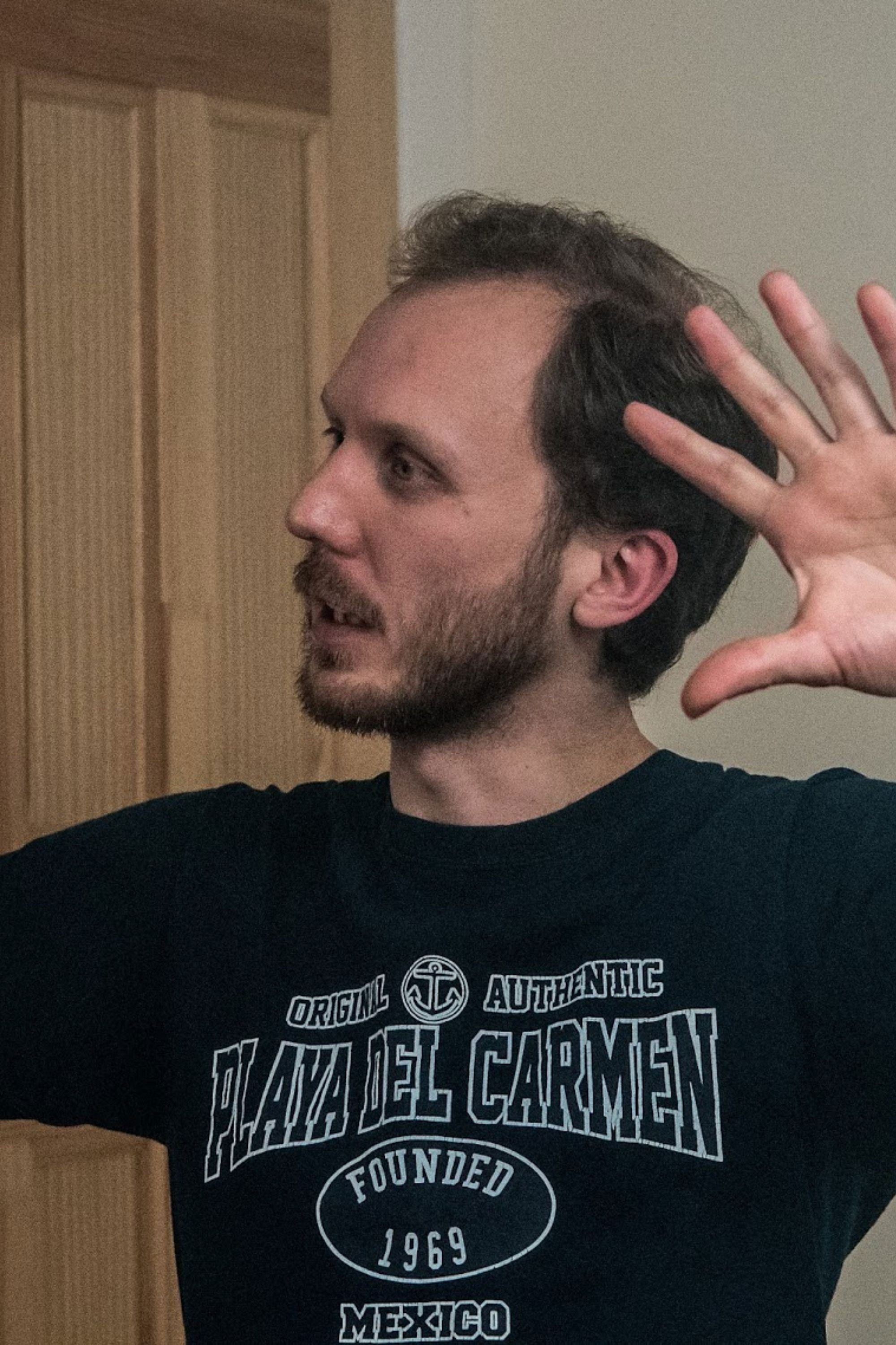 Chris Parker backdrop