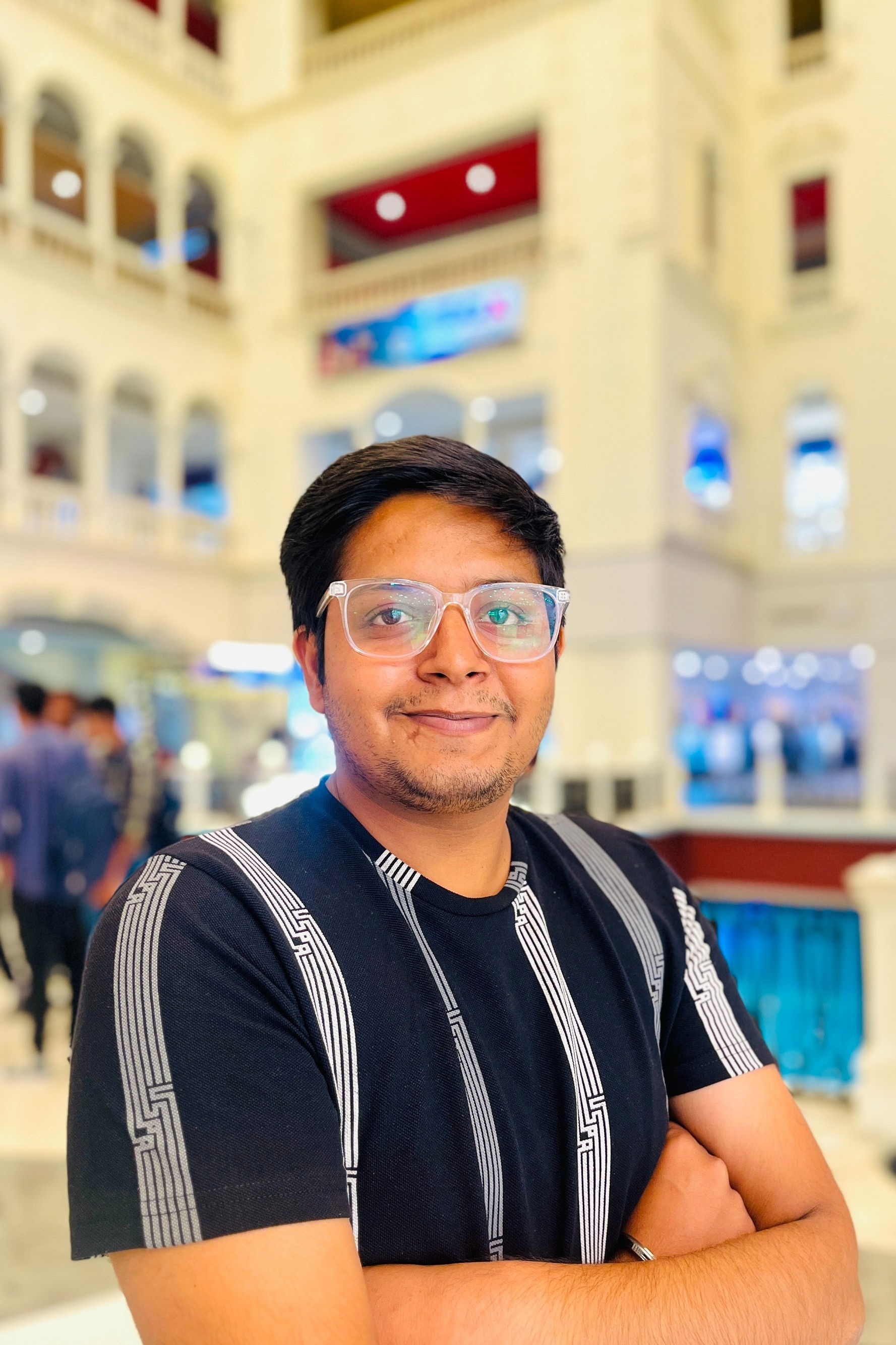 Umesh Kaushik backdrop