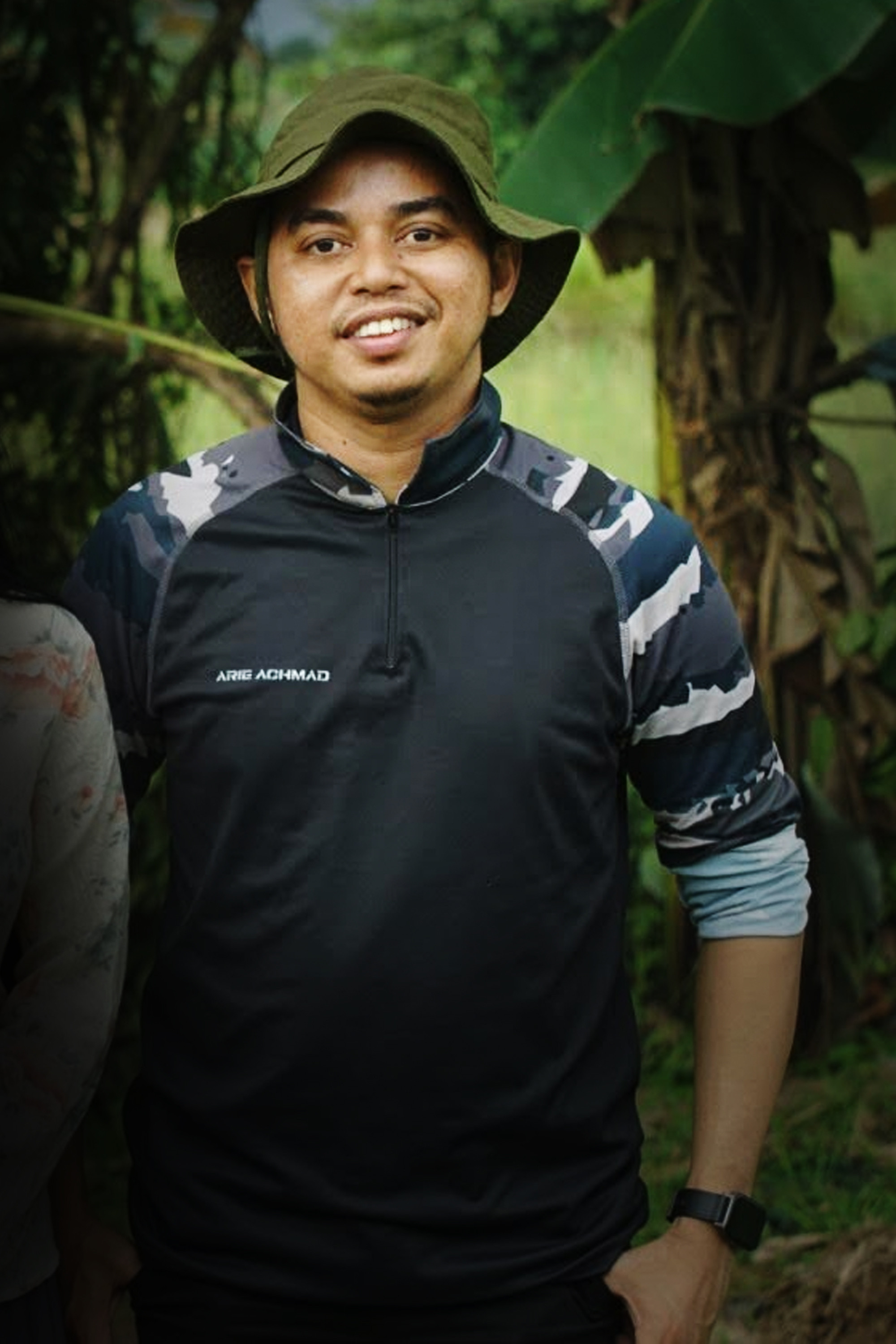 Arie Achmad Buang backdrop