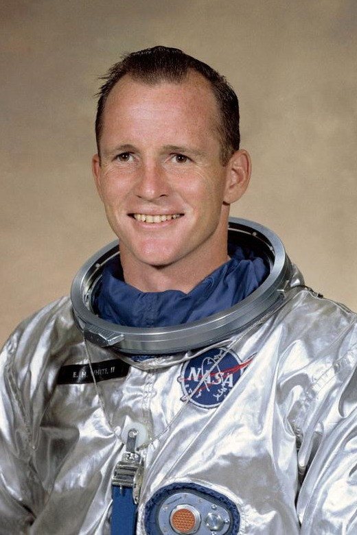 Edward H. White II backdrop