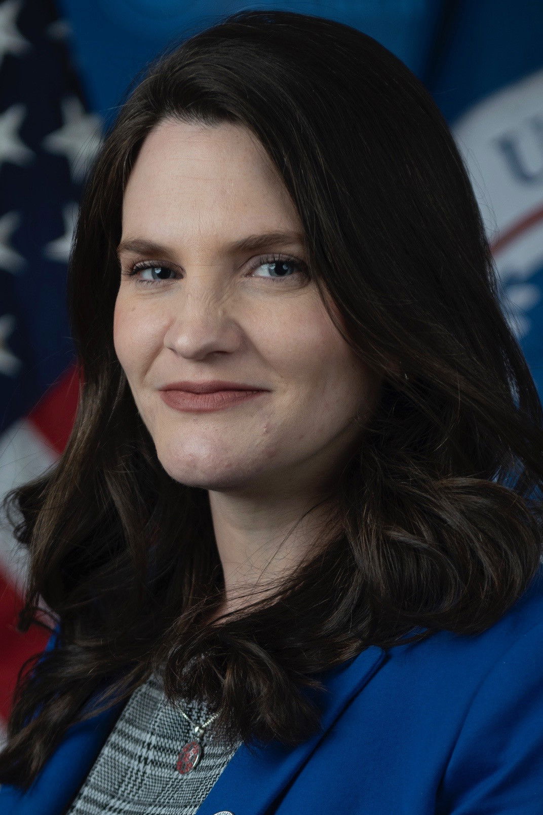 Nina Jankowicz backdrop