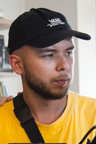 Mykhailo Volkov backdrop