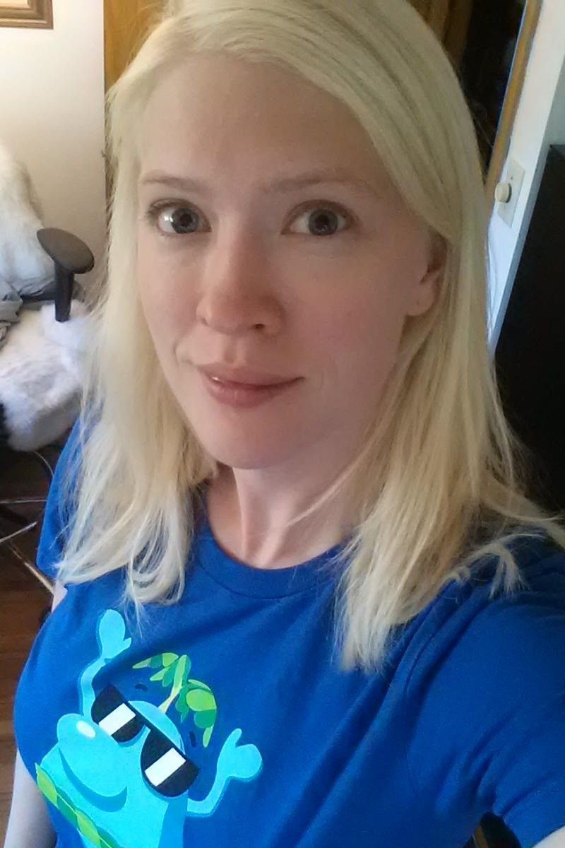 Christine T. backdrop