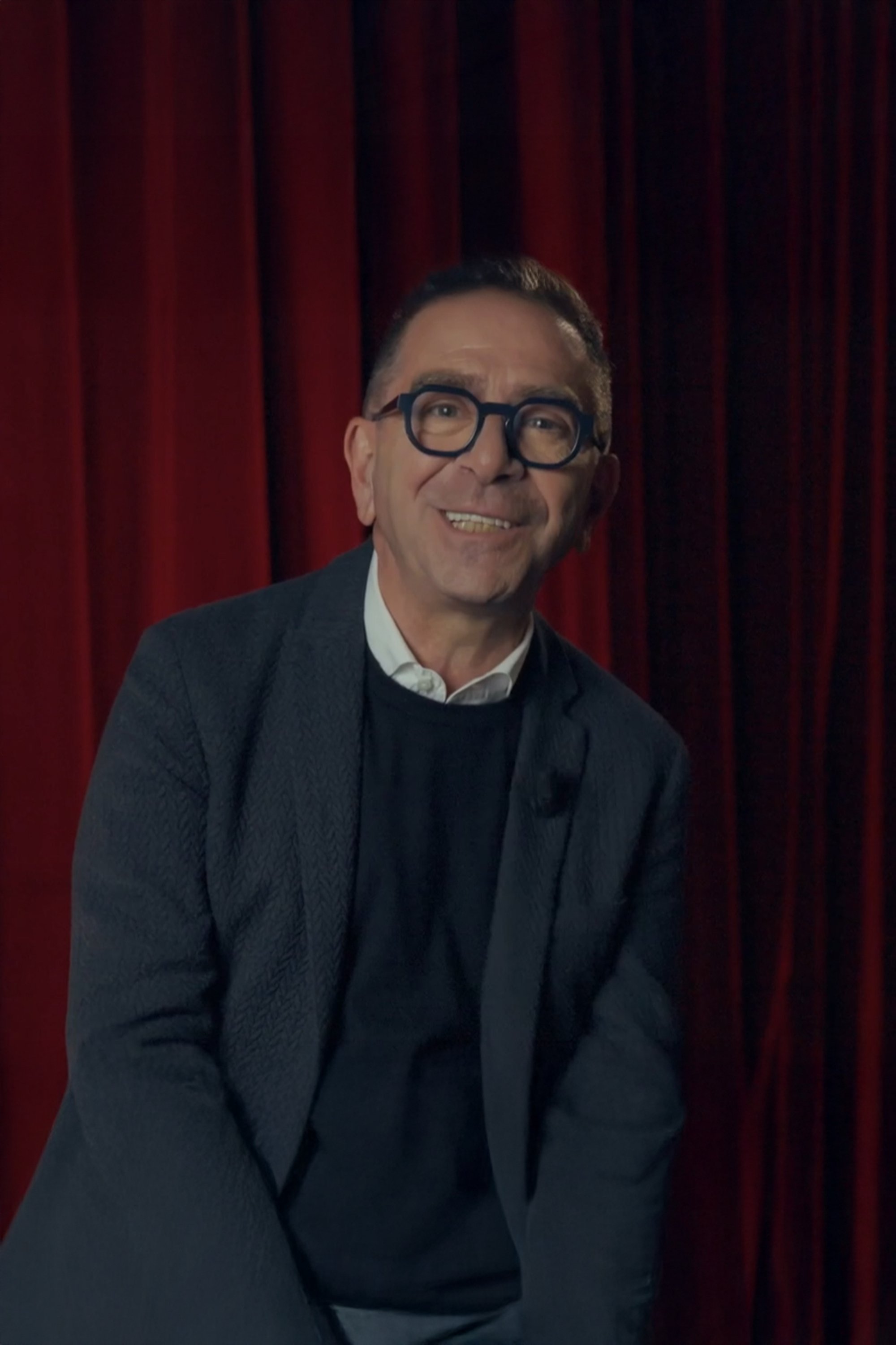 Pino Strabioli backdrop