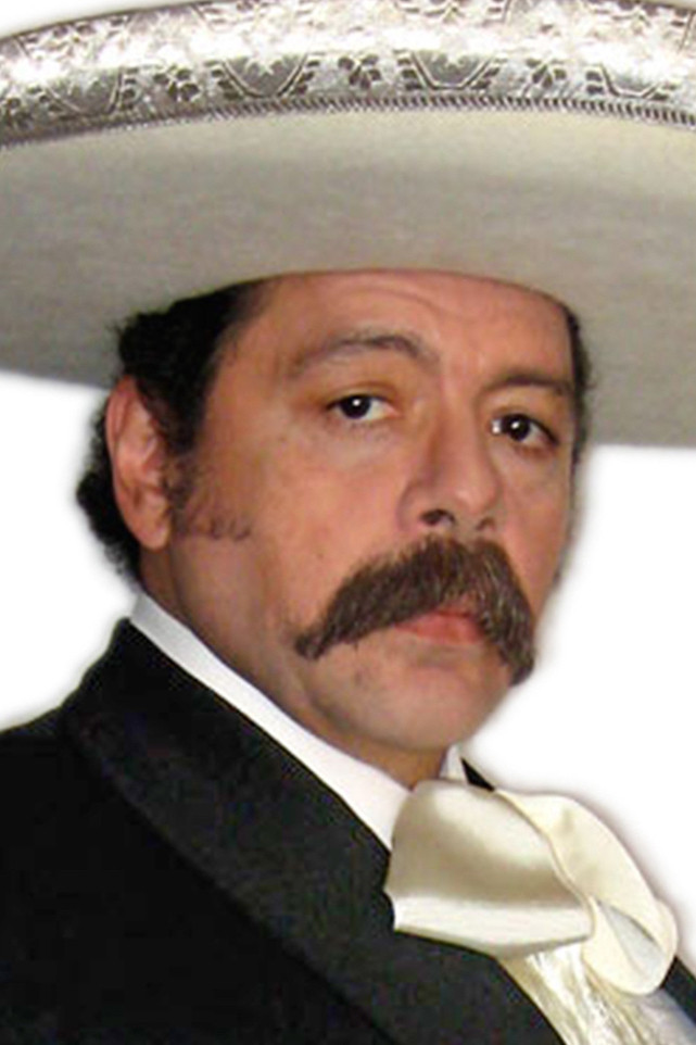 Alberto Ángel "El Cuervo" backdrop