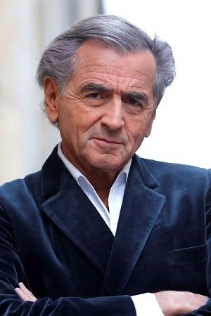 Bernard-Henri Lévy backdrop