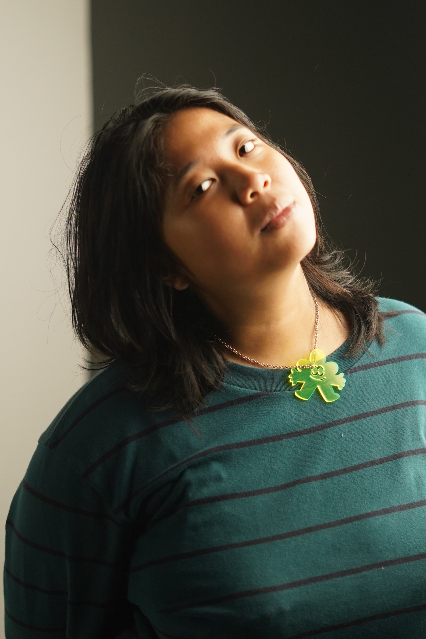 Salma K. Achmad backdrop