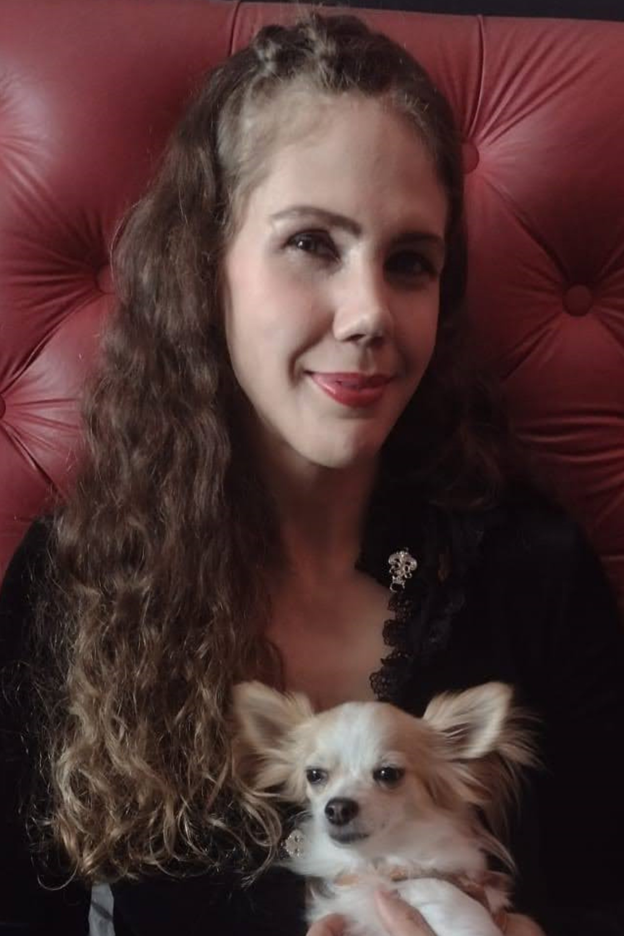 Dominique Brand backdrop