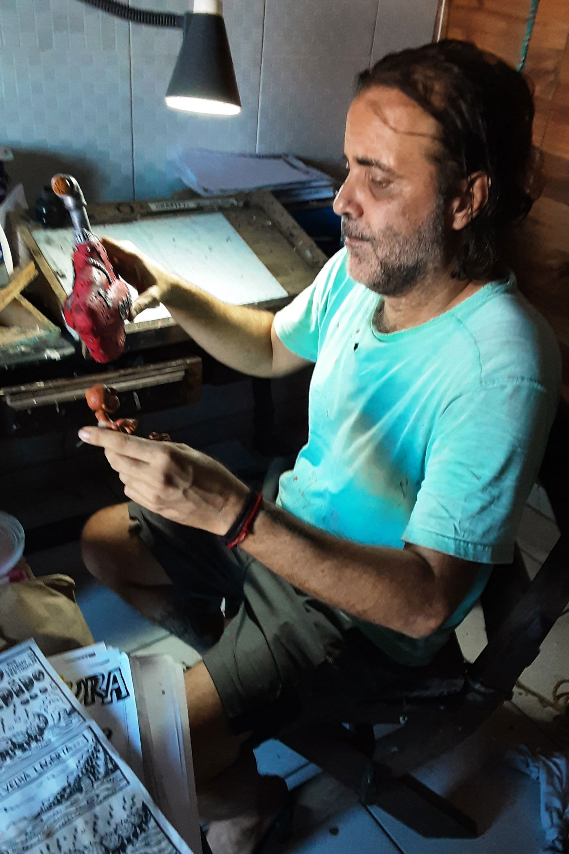 Luciano Irrthum backdrop