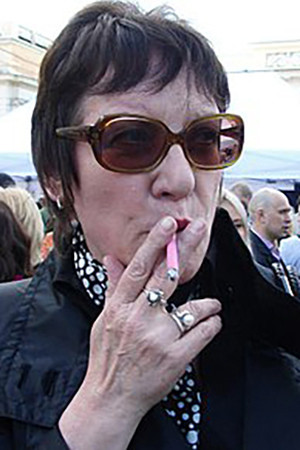 Maroussia Klimova backdrop