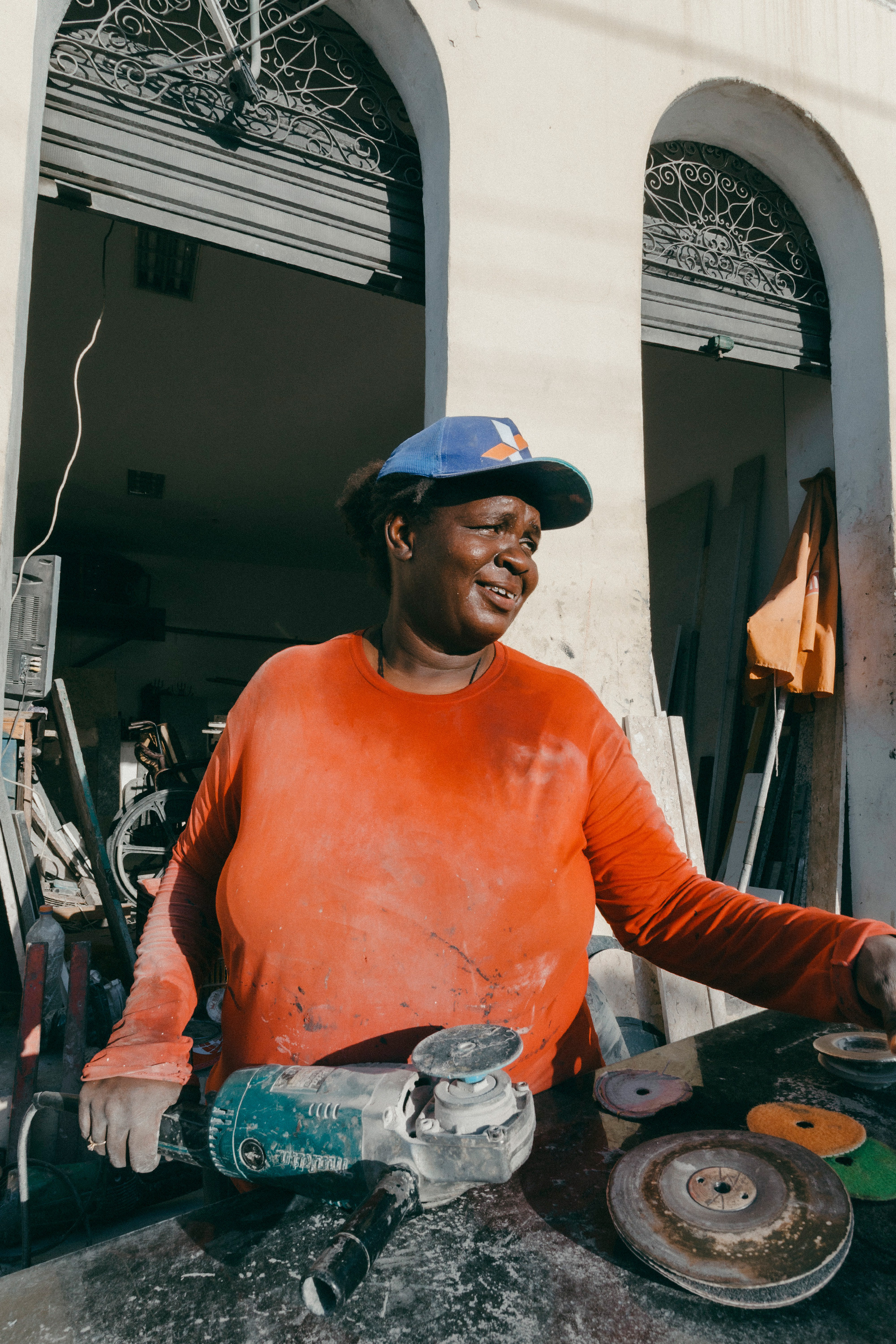 Simone Venâncio backdrop