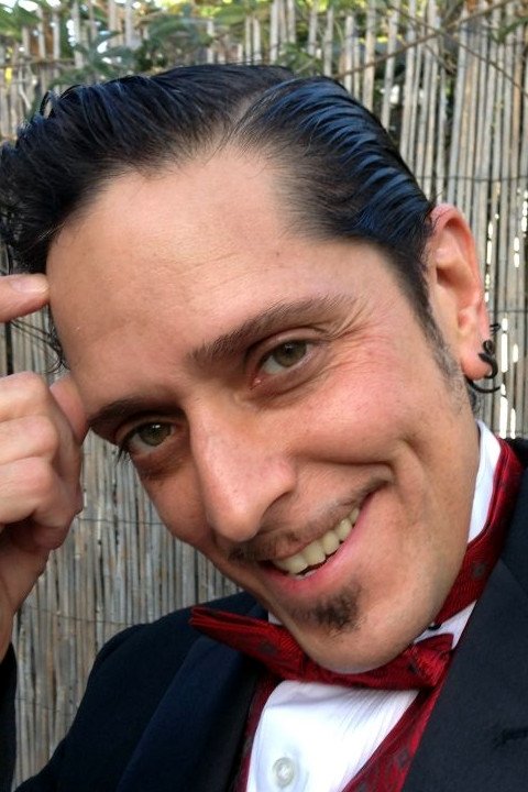 Jesus Fuentes backdrop