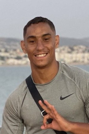 Mounir Fathi backdrop