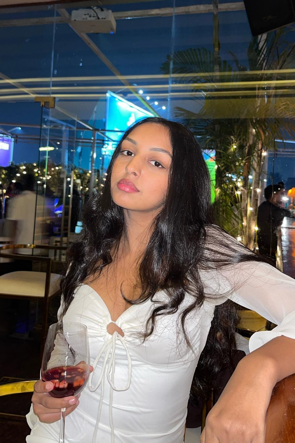 Anushka Chauhan backdrop