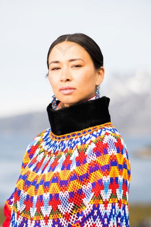 Nina Sikkersoq backdrop